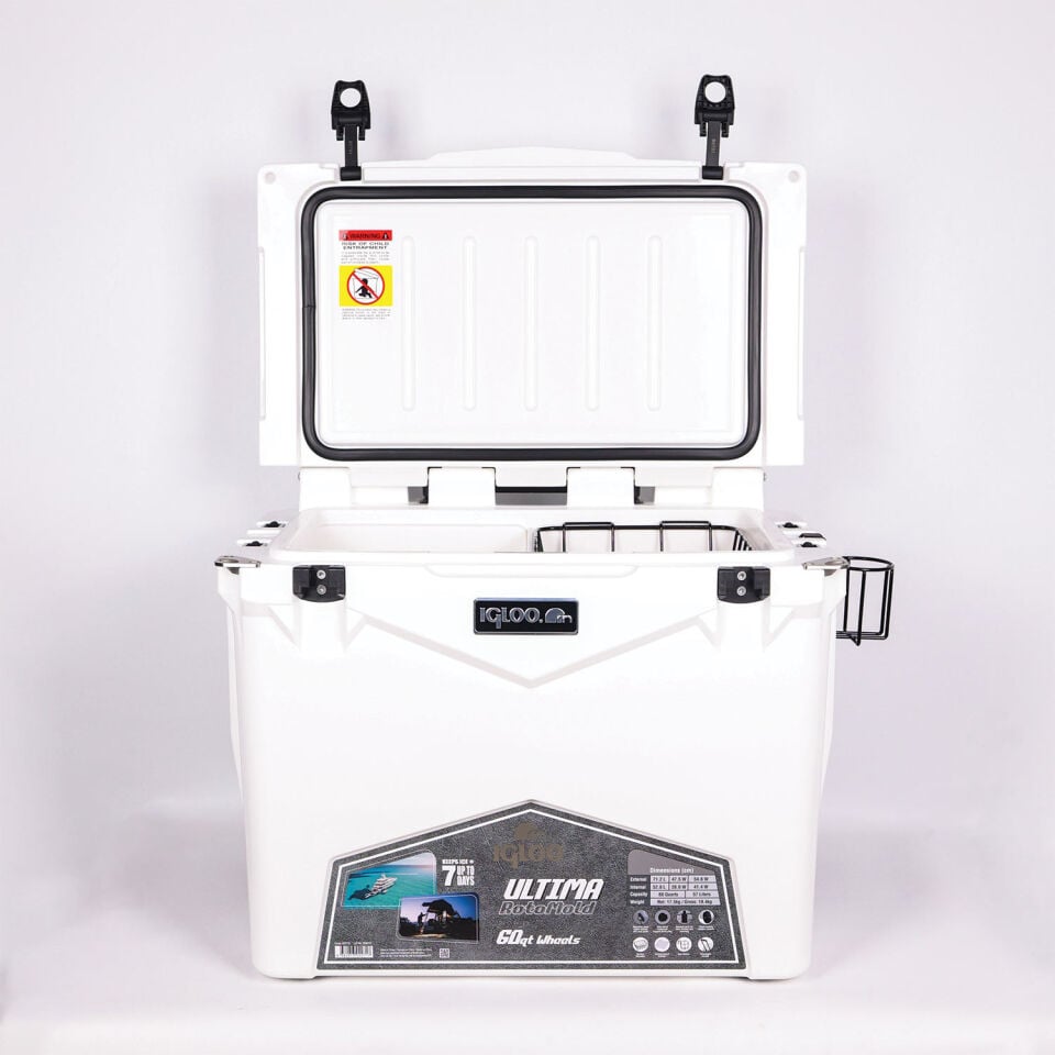 IGLOO Ultima 60 Qt Tekerlekli RotoMold Buzluk 57 Litre