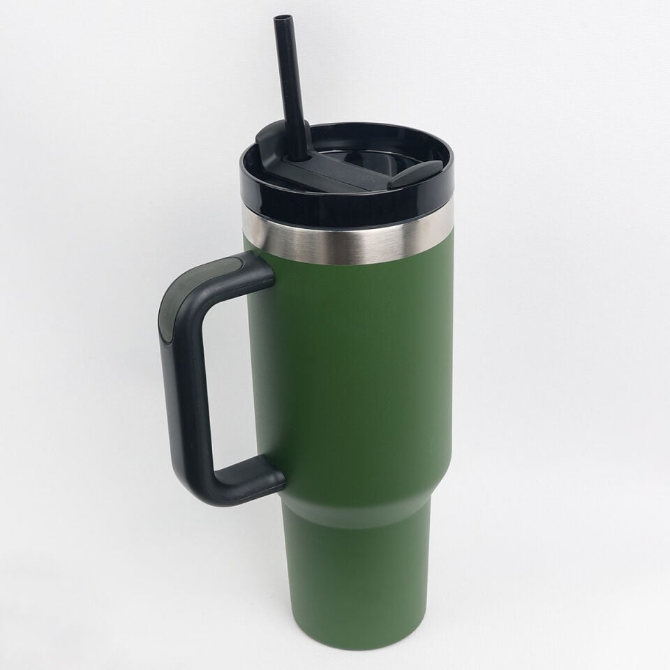 Igloo Stadler Thermo-Mug 1.2 Litre-HAKİ-SİYAH
