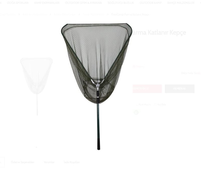 FreeCamp Parma Katlanır Kepçe